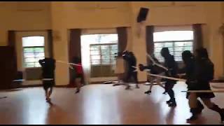 HEMA montante sparring  1 vs 8 part 2 [upl. by Wendalyn]