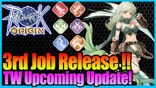 ROO 3rd Job Release Date TW Latest Update Preview Ragnarok Origin Global [upl. by Atahs125]