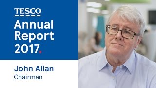 Tesco Annual Report 20162017  John Allan Chairman [upl. by Justen]