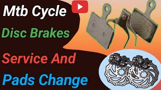 Mtb Cycle Disc Brake Pad Change Karna Sikhe  How To Change Disc Brake Pad In Mtb Cycle [upl. by Ybok]