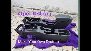 Opel Astra J Mittelarmlehne einbauen originale Opel Astra J orta konsol Kolçaklı orjinal montajı [upl. by Sarchet]