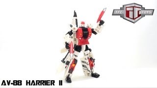 Video Review of the TFC Toys Harrier part three of Uranos [upl. by Lonny]