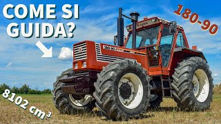 Lets drive Fiatagri 18090 Turbo DT FHDGoPro [upl. by Eireva448]