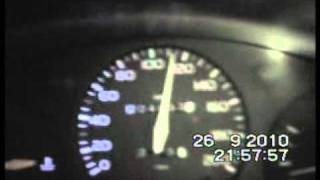 K11 Micra Supercharged acceleration [upl. by Noman656]