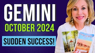 GEMINI  TRUST Your Path Brings Destined SUCCESS  OCTOBER 2024 TAROT READING [upl. by Mchale]