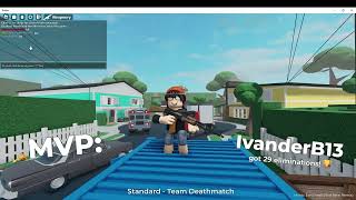 ROBLOX  Weaponry Gameplay  Nuketown amp Crossroads [upl. by Aciret]