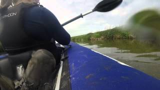 Kayaking the River Rother in an inflatable [upl. by Greerson415]