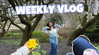 Weekly Vlog Spring Flowers Cider ShoppingRegent ParkLondon [upl. by Bibeau]