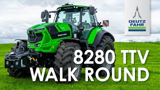 DeutzFahr 8280 Walk Round NZ [upl. by Einaffit]