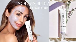 Our Brand NOURISHED3 Is Here  The Clarify amp Brighten Face Mask  Annie Jaffrey [upl. by Ayahsal]