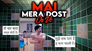 Pubg Mobile  Mai Mera Dost or Wo😍  Short Film [upl. by Nedlog940]