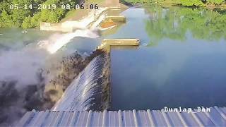 Dunlap Dam Spillgate Fails [upl. by Ahtiekahs989]