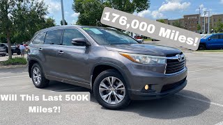 2015 Toyota Highlander XLE V6 AWD POV Test Drive amp 176000 Mile Review [upl. by Horowitz]