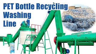 PET Bottle Recycling Washing Line A Comprehensive Showcase of Cuttingedge Recycling Equipment [upl. by Mohsen141]