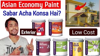 Asian All Exterior Economy Paint Review  Low Mony Paint [upl. by Ireg]