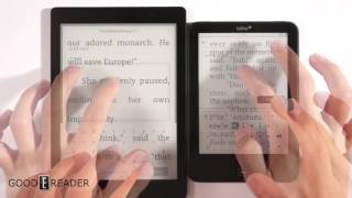 Kobo Aura One vs Tolino Vision 3 HD Comparison [upl. by Clive]