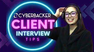 How to pass your Client Interview Virtual Interview Cyberbacker Client Interview Tips [upl. by Benedicto646]