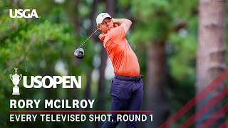 2024 US Open Highlights Rory McIlroy Round 1  Every Televised Shot [upl. by Peirce291]