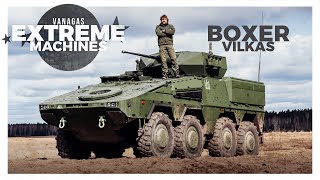 Boxer IFV Vilkas  Vanagas Extreme Machines  with EN subtitles [upl. by Niletak]