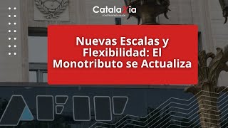 Nuevas Escalas y Flexibilidad El Monotributo se Actualiza [upl. by Yanehs]