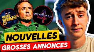 MARVEL ANNONCE LA FIN de la SAGA  Nouveaux Films [upl. by Ulises]