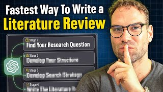 How To Automate Your Literature Review ETHICALLY Using ChatGPT Prof David Stuckler [upl. by Leeann]