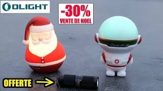 OLIGHT pack de noël Obulb MC  Obuddy  Capuchon Du Père Noël  i1r2 pro offerte jusquau 1712 [upl. by Aivin]