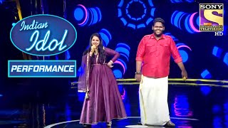 Sireesha और Vaishnav ने Tamilian Melodies पे दिया एक बढ़िया Performance  Indian Idol Season 12 [upl. by Ardnikat]