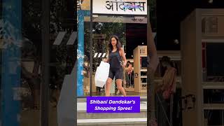 Shibani Dandekars Shopping Spree [upl. by Treblah]