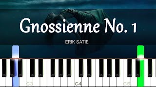 Gnossiennes No 1  Erik Satie Piano Tutorial  SHEET MUSIC  MIDI 🔥 [upl. by Philippine647]