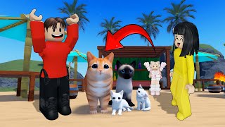 Yuta Mio Dan Baby Celine Namatin Fine The Cat Di Part 4  ROBLOX [upl. by Mada]