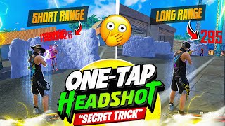 New ONE TAP Headshot Setting 2023🔥 Free Fire Auto Headshot Pro Tips and Tricks  FireEyes Gaming [upl. by Yemac]