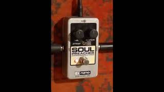 Electro Harmonix Soul Preacher Nano Quick Check Rythm [upl. by Sherrie271]