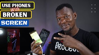 How To Use Your Phone With Broken Screen Pt3 USBC Display Port [upl. by Hedvah]