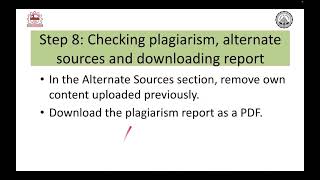 Plagiarism Self Plagiarism Checking Procedure in Urkund [upl. by Etoile821]