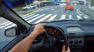 4K POV drive Brazil  Chevrolet GM Corsa de leilão do Detran  GoPro Hero 10 [upl. by Aline]