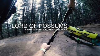 Christchurch Adventure Bike Park  Lord Of The Possums  Flow Trail [upl. by Eudocia]