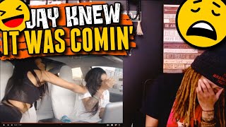 PLAYING a VOICE MEMO from SIDE CHICK in FRONT of GF 😱😳 SWAYY N JAYYY  UNSOLICITED TRUTH REACTION [upl. by Nihcas]