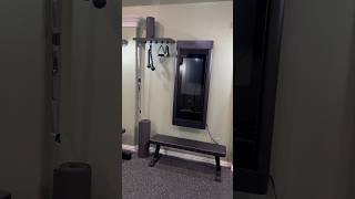 ⁠Home gym update tonal homegym [upl. by Binnings811]