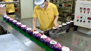 Baby Wet Wipes Factory Of Korea Making Orderly [upl. by Amekahs941]