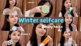 My Winter Selfcare Routine For Glowing Skin  skincare Haricare Bodycare skincare skincaretips [upl. by Pierro]