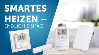 Smartes Heizen  einfach erklärt  Homematic IP [upl. by Buyer550]