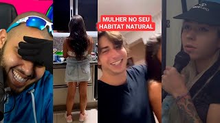 reagindo aos machistas do tiktok com minha namorada [upl. by Body]