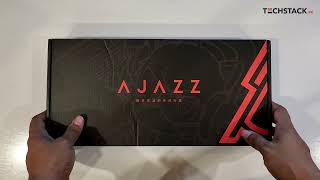 Unboxing amp SoundTest of the Ajazz AK832 Pro Low Profile Mechanical Keyboard [upl. by Hughett]