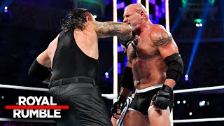 FULL MATCH  Undertaker vs Goldberg  Royal Rumble 2024 [upl. by Eruza]