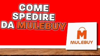 TUTORIAL ITALIANO Come SPEDIRE su Mulebuy SETTEMBRE 2024 [upl. by Inhsor992]