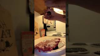 Medium rare skirt steak🥩🔥 trending food foodie recipe steak [upl. by Ivz]