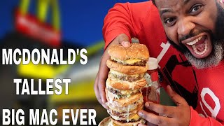 McDonalds TALLEST Big Mac [upl. by Brandon]