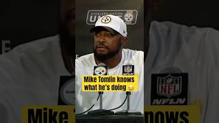 Mike Tomlin gets paid to make big decisions 😂 [upl. by Aiker]