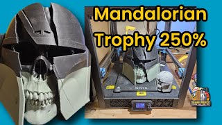 Get Ready for the MOST EPIC Mandalorian Trophy Helmet 3D Print EVER [upl. by Konstantine808]